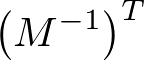 inverse and transpose matrix