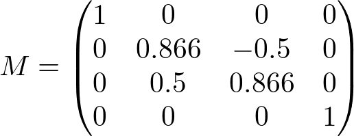 translation matrix