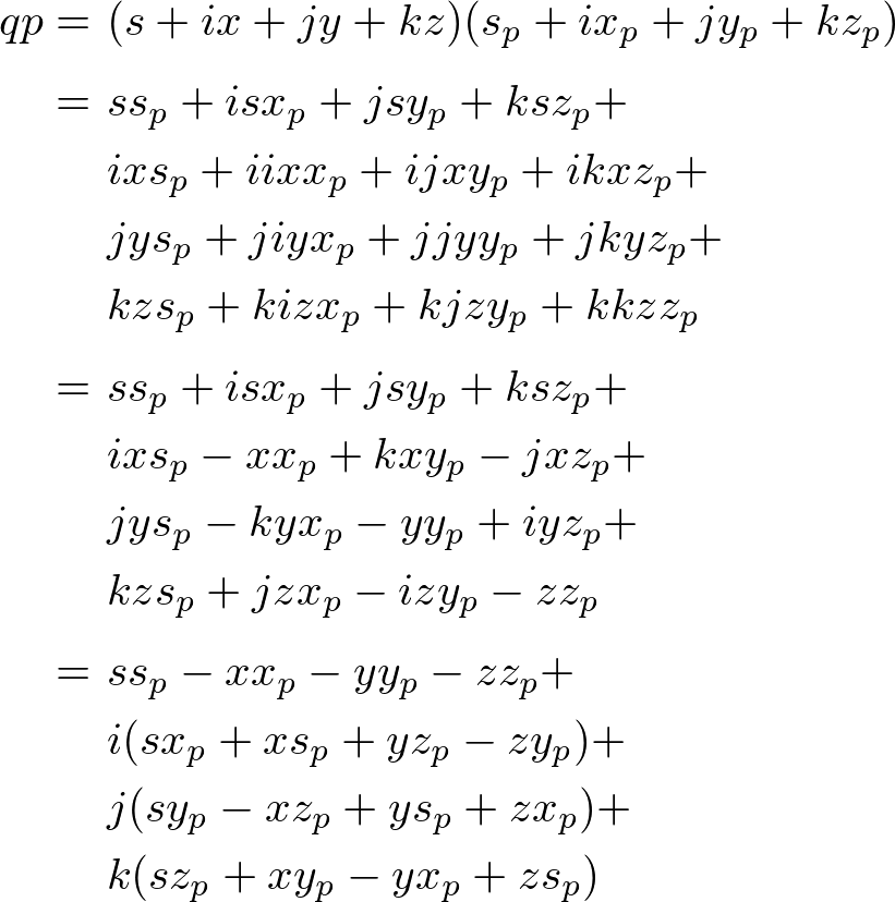 quaternion qp