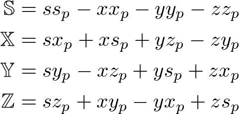 quaternion components