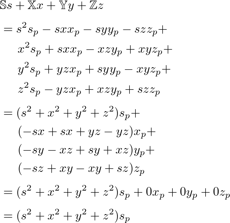 quaternion s