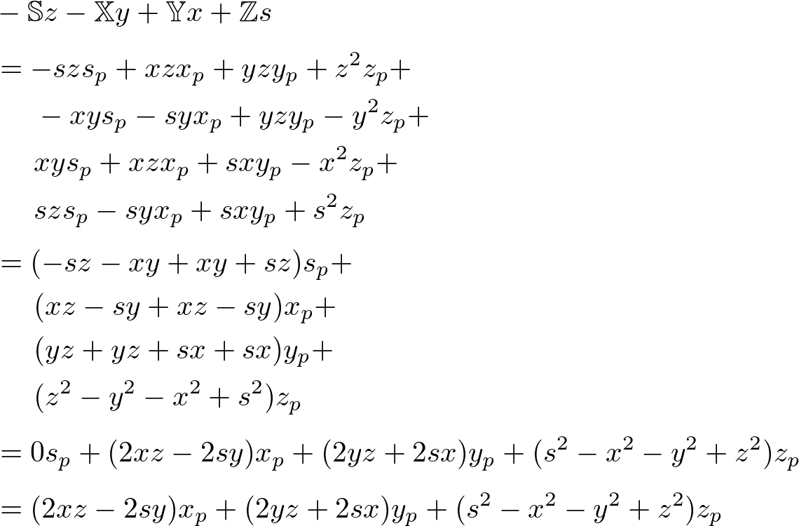 quaternion z