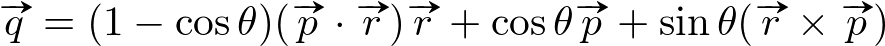 Rodriues' Rotation Formula