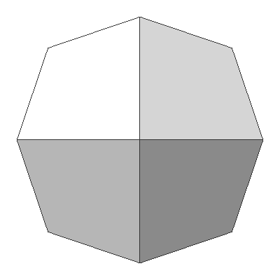 cubesphere at subdivision 1