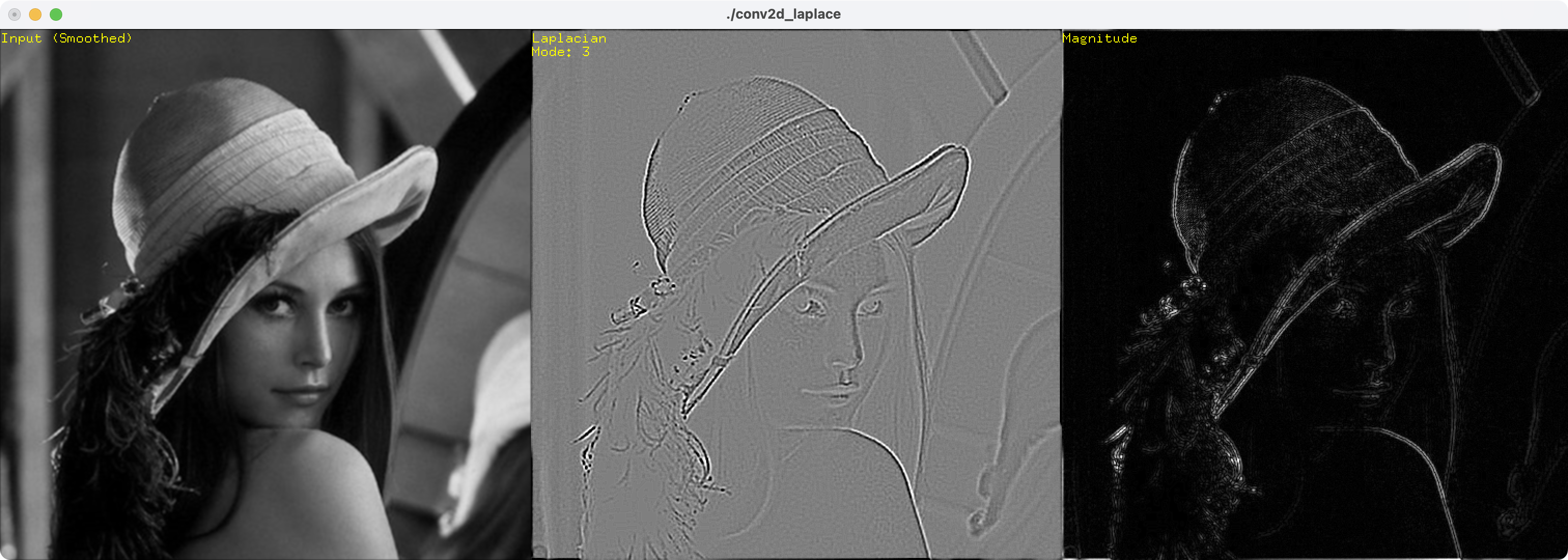 example of laplacian