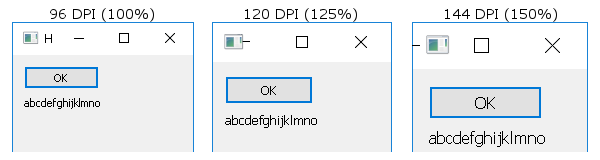 Windows DPI Comparison