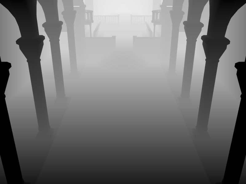 depth buffer image