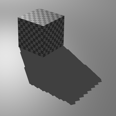 Shadow without blur
