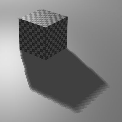 shadow with 3x3 box filter