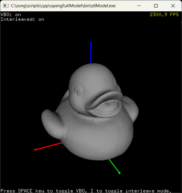 screenshot of stlModel