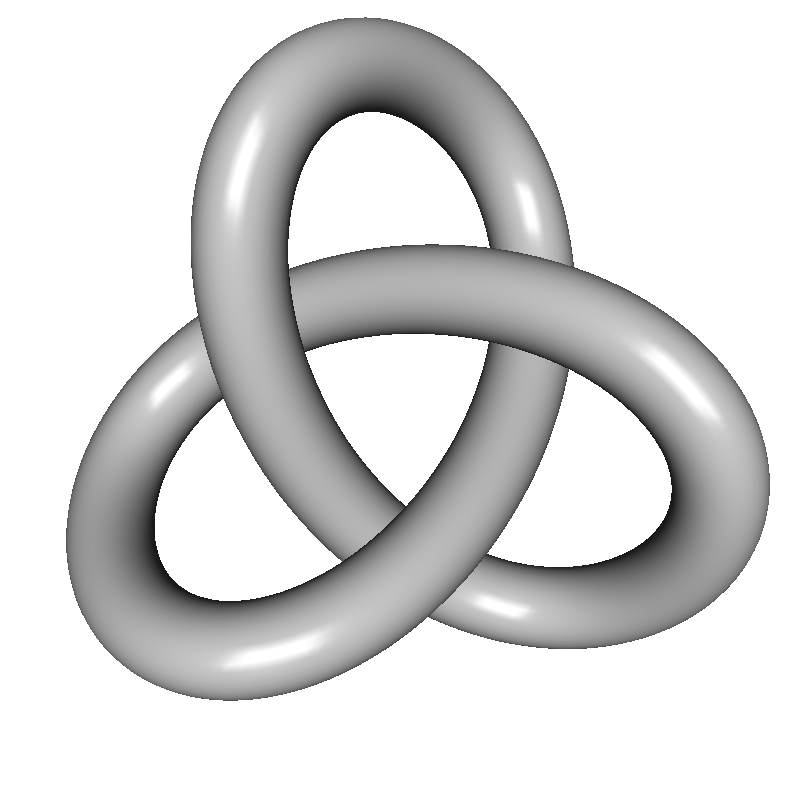 3-leaf trefoil knot