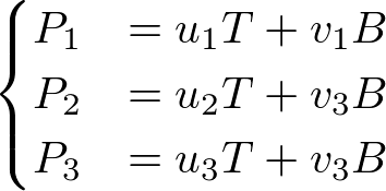 coordinates in tangent space